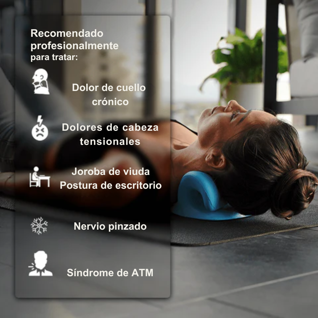 Almohada cervical Relaja tu cuello en 10 minutos
