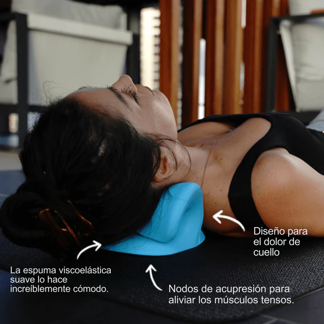 Almohada cervical Relaja tu cuello en 10 minutos