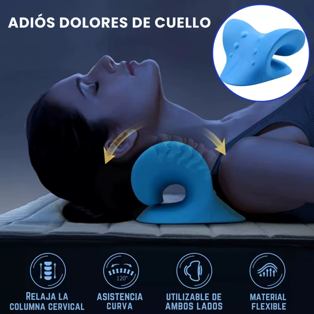 Almohada cervical Relaja tu cuello en 10 minutos